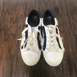 Tory Burch Sport Ruffle Sneakers size 7.5